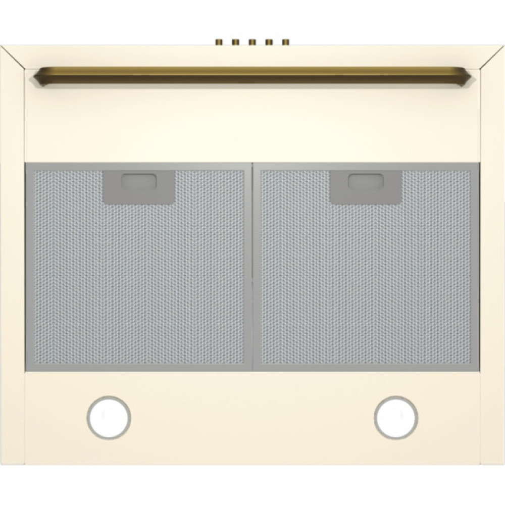 Витяжка Gorenje купольна, 60см, 650м3ч, бежевий