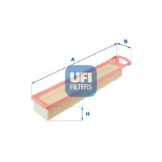 Повітряний фільтр для автомобіля UFI 30.345.00