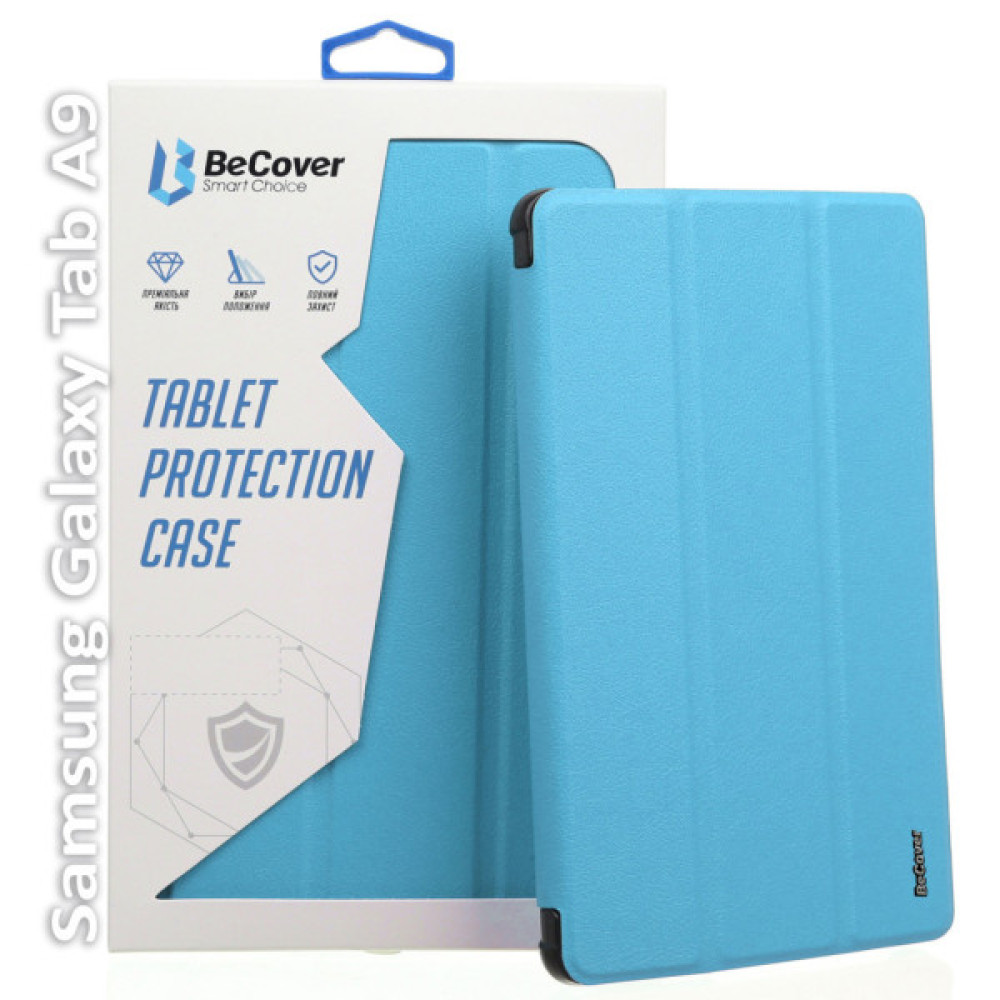 Чохол до планшета BeCover Smart Case Samsung Tab A9 SM-X115 8.7" Blue (709906) Чохол до планшета BeCover Smart Case Samsung Tab A9 SM-X115 8.7" Blue (709906)