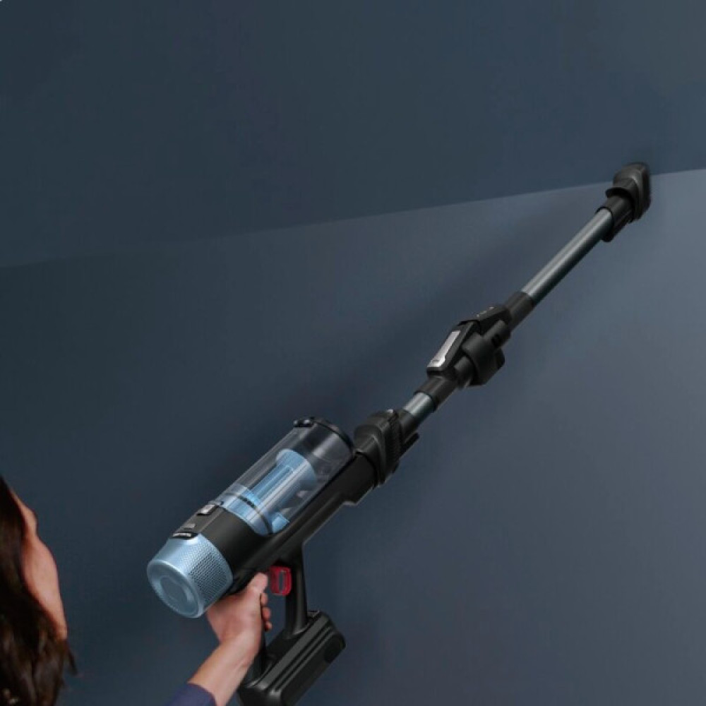 Пилосос Rowenta безпровідний X-Force Flex 10.80, 300Вт, вологе прибирання, конт пил -0.44л, автон. робота до 60хв, HEF system 99,9%, чорно-синій