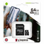 Карта пам'яті Kingston 64GB micSDXC class 10 A1 Canvas Select Plus (SDCS2/64GB) Карта пам'яті Kingston 64GB micSDXC class 10 A1 Canvas Select Plus (SDCS2/64GB)