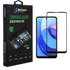Скло захисне BeCover Motorola Moto E30 / E40 Black (708143) Скло захисне BeCover Motorola Moto E30 / E40 Black (708143)