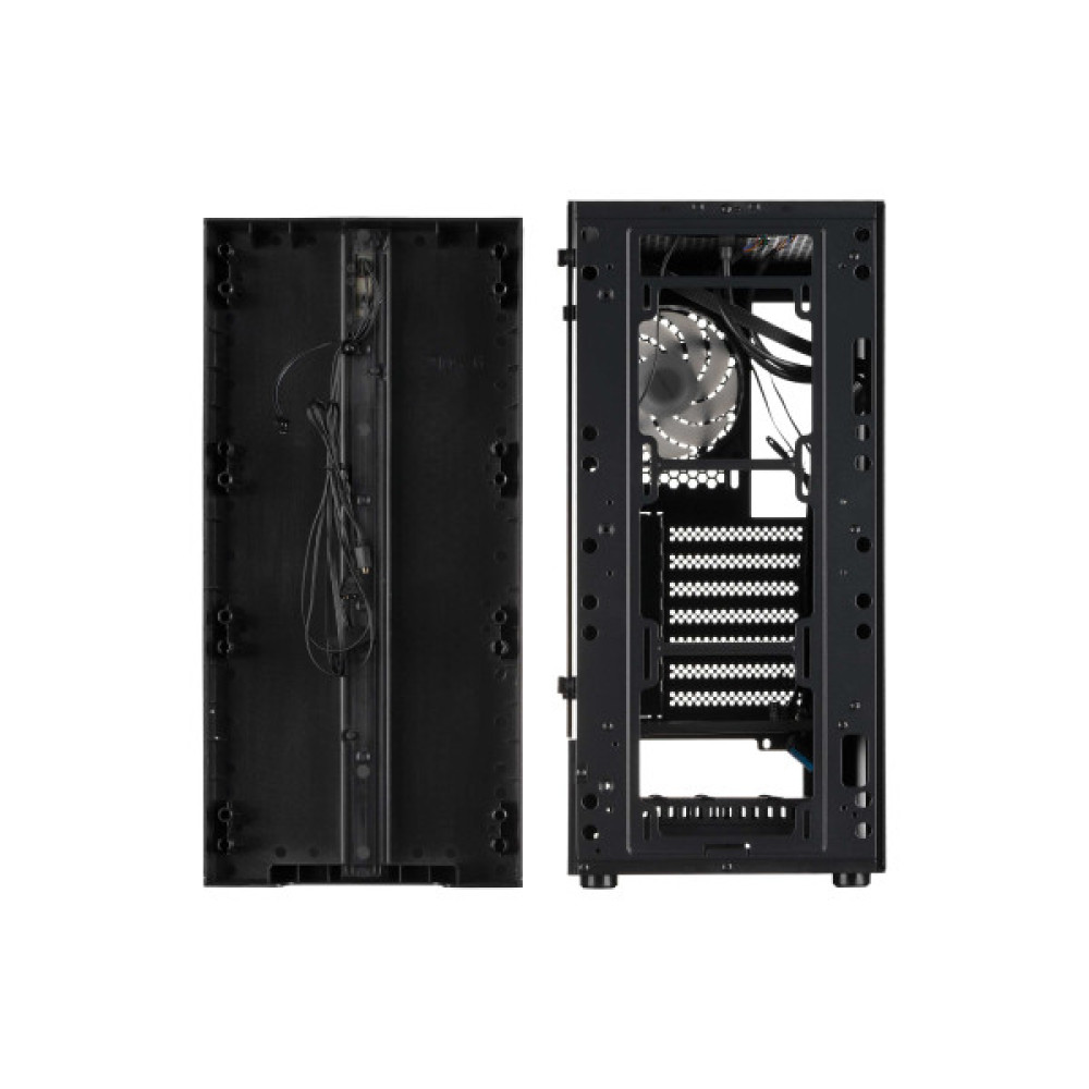 Корпус 2E GAMING Runa G2107 без БЖ 1xUSB3.0, 2xUSB2.0, 1x120мм ARGB, VGA 325мм, LCS ready, TG Side Panel, ATX, чорний