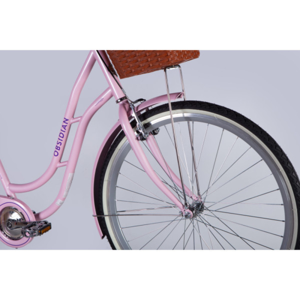 Велосипед Dorozhnik 28" OBSIDIAN BH рама-19" ST 2025 світло-рожевий (OPS-D-28-461)
