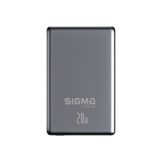 Батарея універсальна Sigma X-power SI05A7QL-MAG 5000mAh, Magnetic wireless 15W, PD, QC, 20Wmax, MagSafe (4827798359419)
