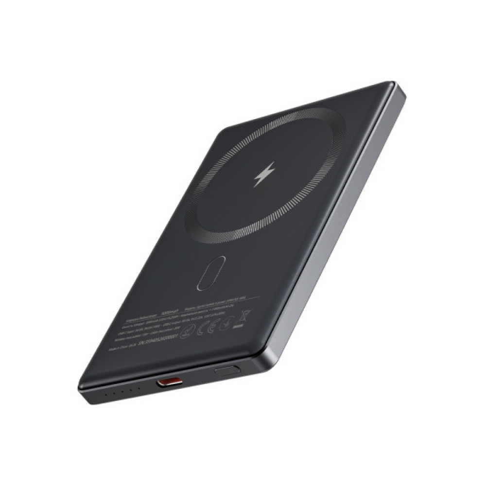 Батарея універсальна Sigma X-power SI05A7QL-MAG 5000mAh, Magnetic wireless 15W, PD, QC, 20Wmax, MagSafe (4827798359419)
