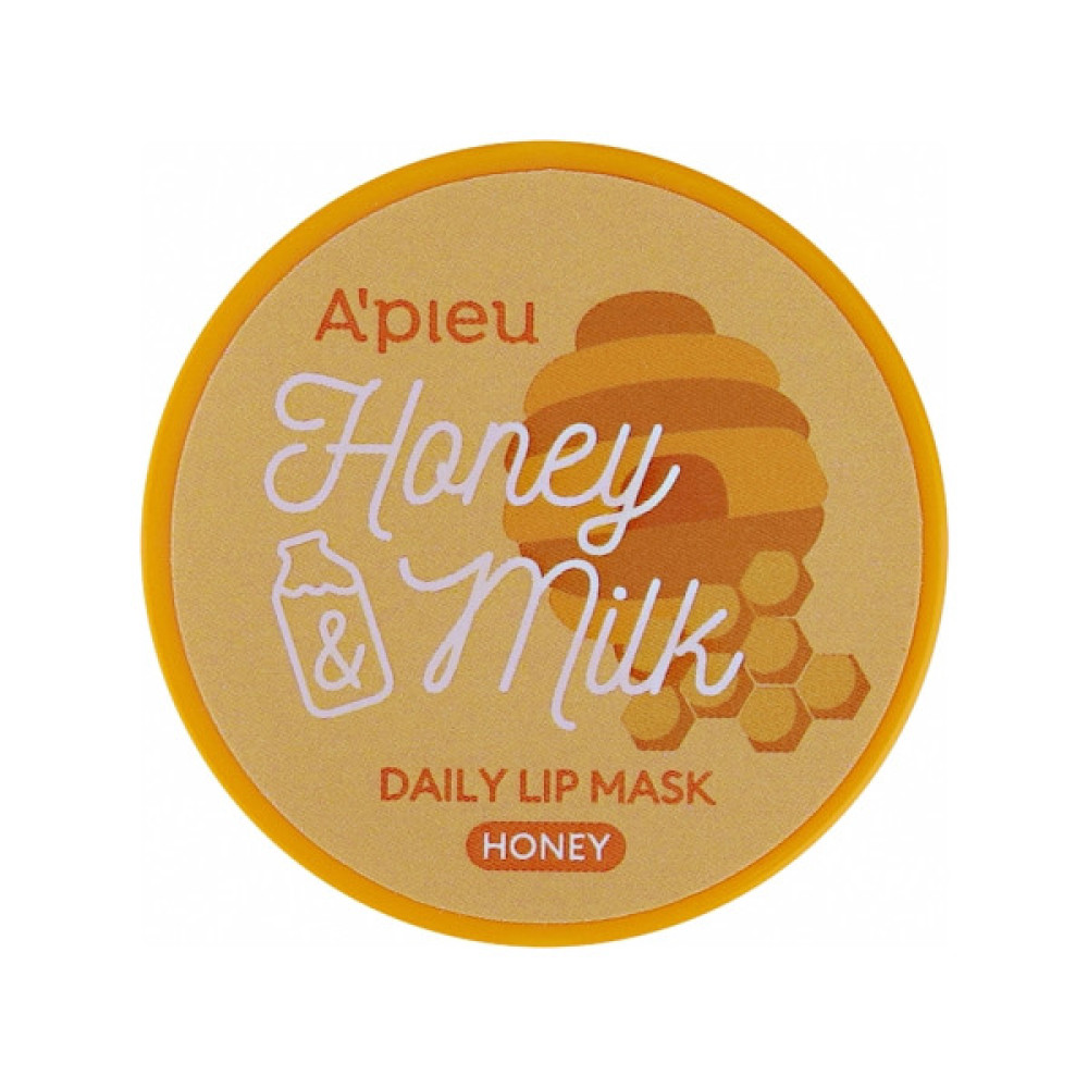 Маска для губ A'pieu Honey & Milk Daily Lip Mask Живильна 6 г (8809747956302)