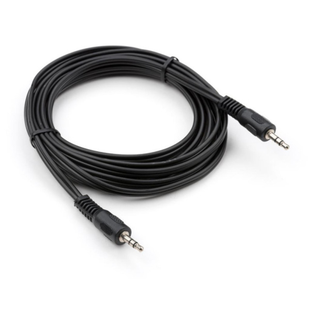 Кабель мультимедійний 3.5mm M to 3.5mm M 3.0m Vinga (VCPDCJ35MM3BK)