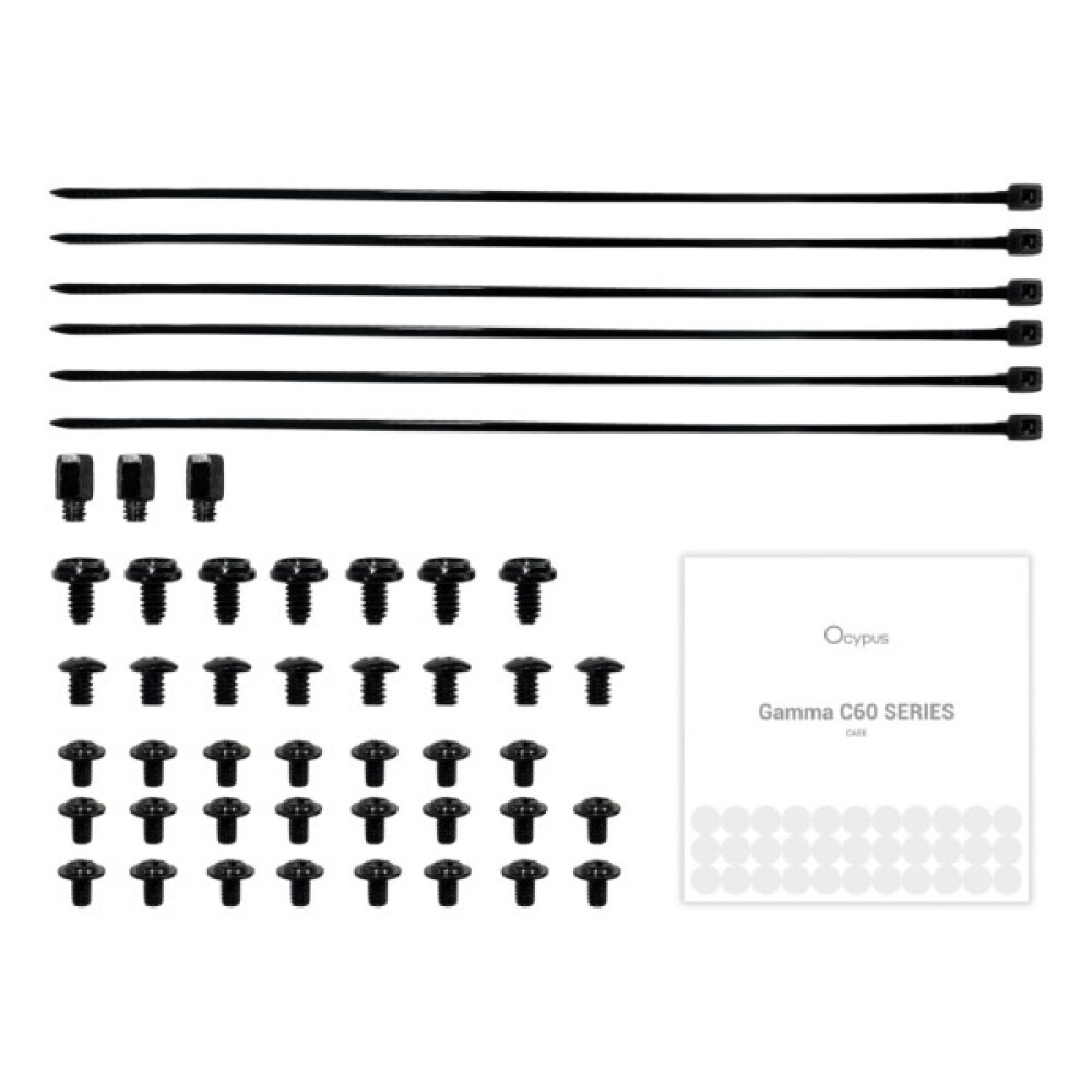 Корпус для ПК OCYPUS GAMMA C60 BK (GAMMA-C60-BKG000XX-GL)