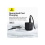 Зарядний пристрій Baseus Palm Fast Charger 1C 20W + Cable 1.0m Type-C 60W black (P10111602113-01)