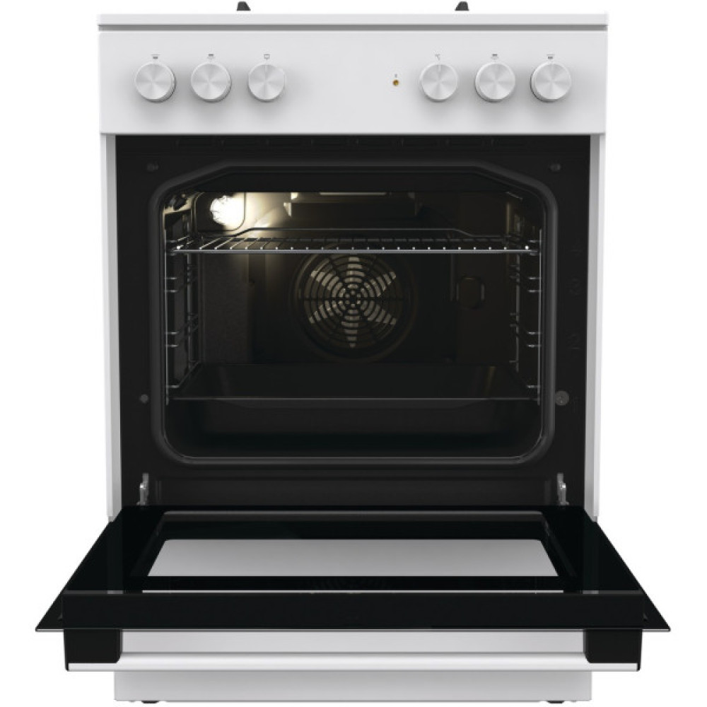 Плита Gorenje комбінована, 71л, 60x60см, чавун, білий