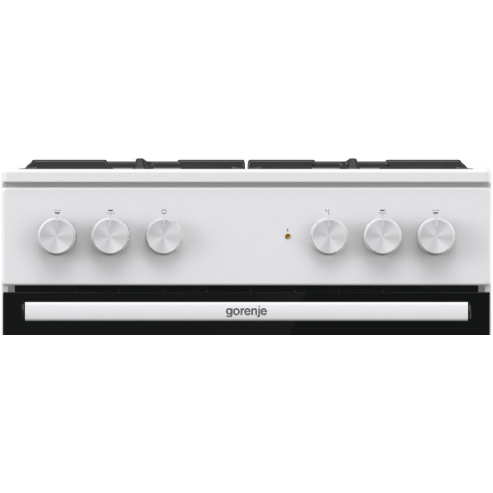 Плита Gorenje комбінована, 71л, 60x60см, чавун, білий