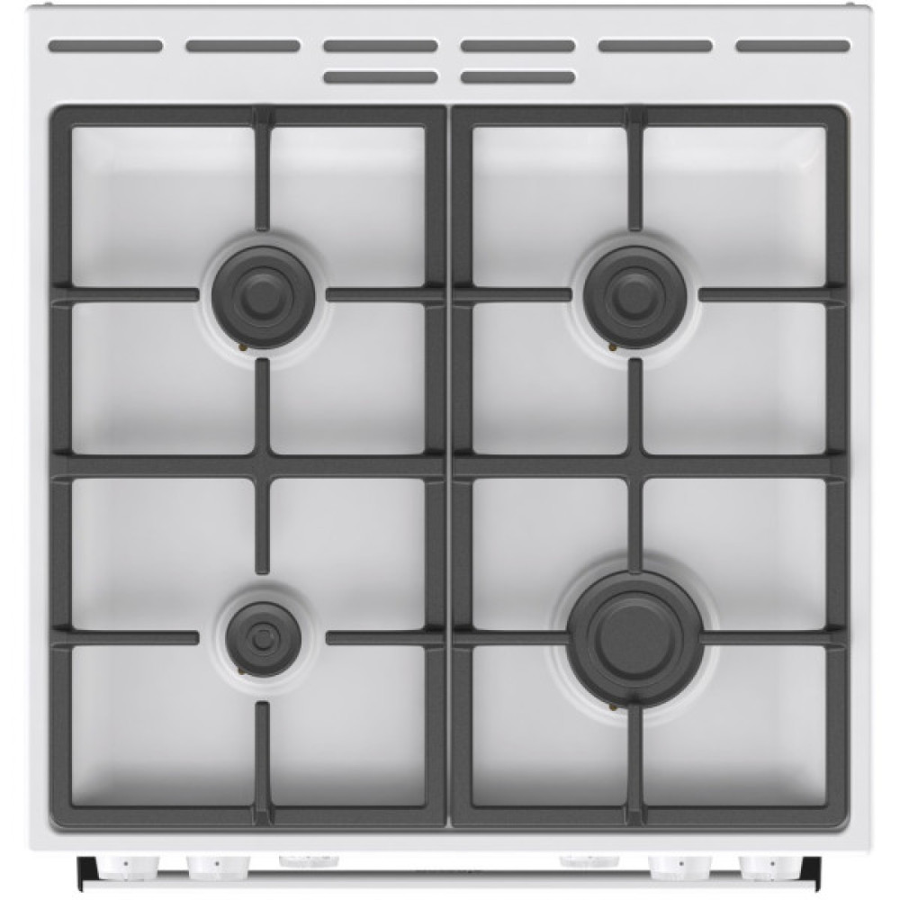 Плита Gorenje комбінована, 71л, 60x60см, чавун, білий