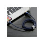Дата кабель USB 2.0 AM to Lightning 2.0m 1.5A Cafule gold+blue Baseus (CALKLF-CV3)