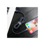 Дата кабель USB 2.0 AM to Lightning 2.0m 1.5A Cafule gold+blue Baseus (CALKLF-CV3)