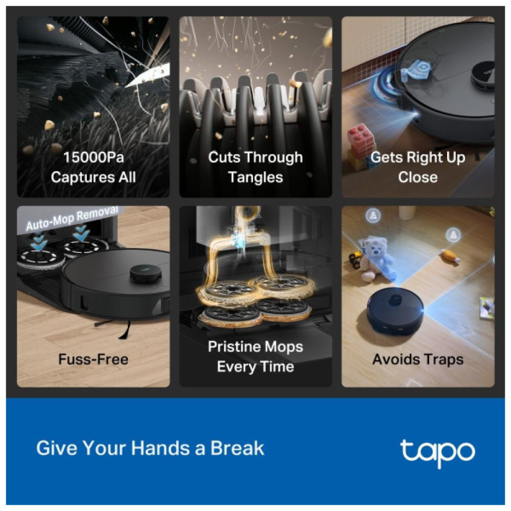 Пилосос TP-Link Tapo RV50 Pro Omni