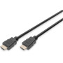 Кабель DIGITUS HDMI (M/M), High speed/Ethernet, 1м, чорний
