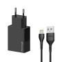 Зарядний пристрій Grand-X CH03LTB USB + cable USB to Lightning 10.5W Black (CH-03LTB) Зарядний пристрій Grand-X CH03LTB USB + cable USB to Lightning 10.5W Black (CH-03LTB)