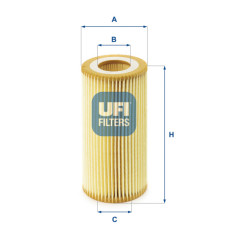 Фільтр масляний UFI 25.040.00