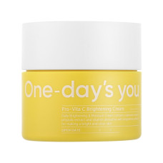 Крем для обличчя One-Days You Vita-C Brightening Cream Освітлювальний 50 мл (8809452673389)