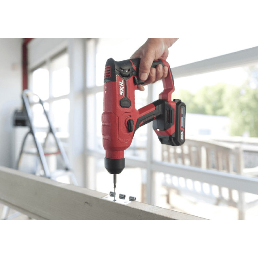 Перфоратор акумуляторний SKIL 3810 CA SDS-plus+ШЗП 20В 1Дж аксесуари кейс 1.5кг без АКБ та ЗП