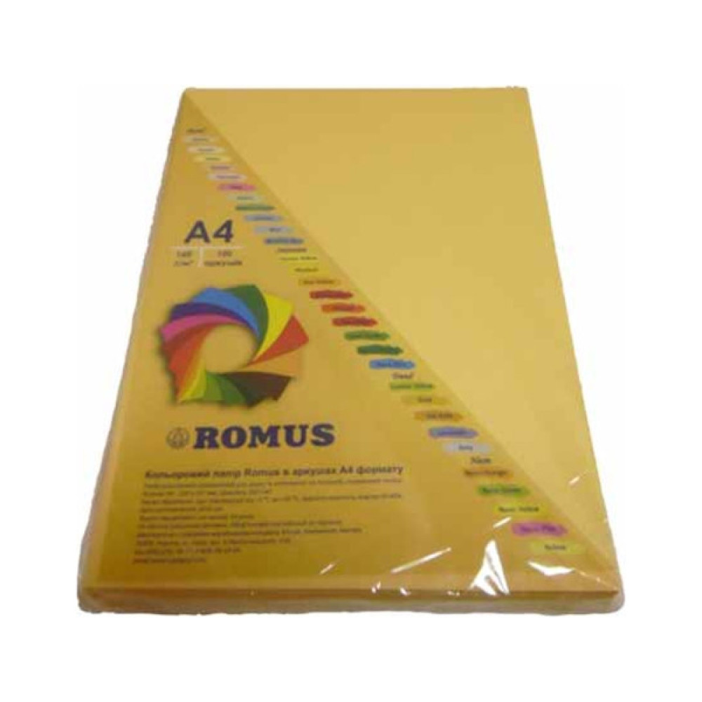 Папір Romus A4 80 г/м2 100sh Golden (R50751)