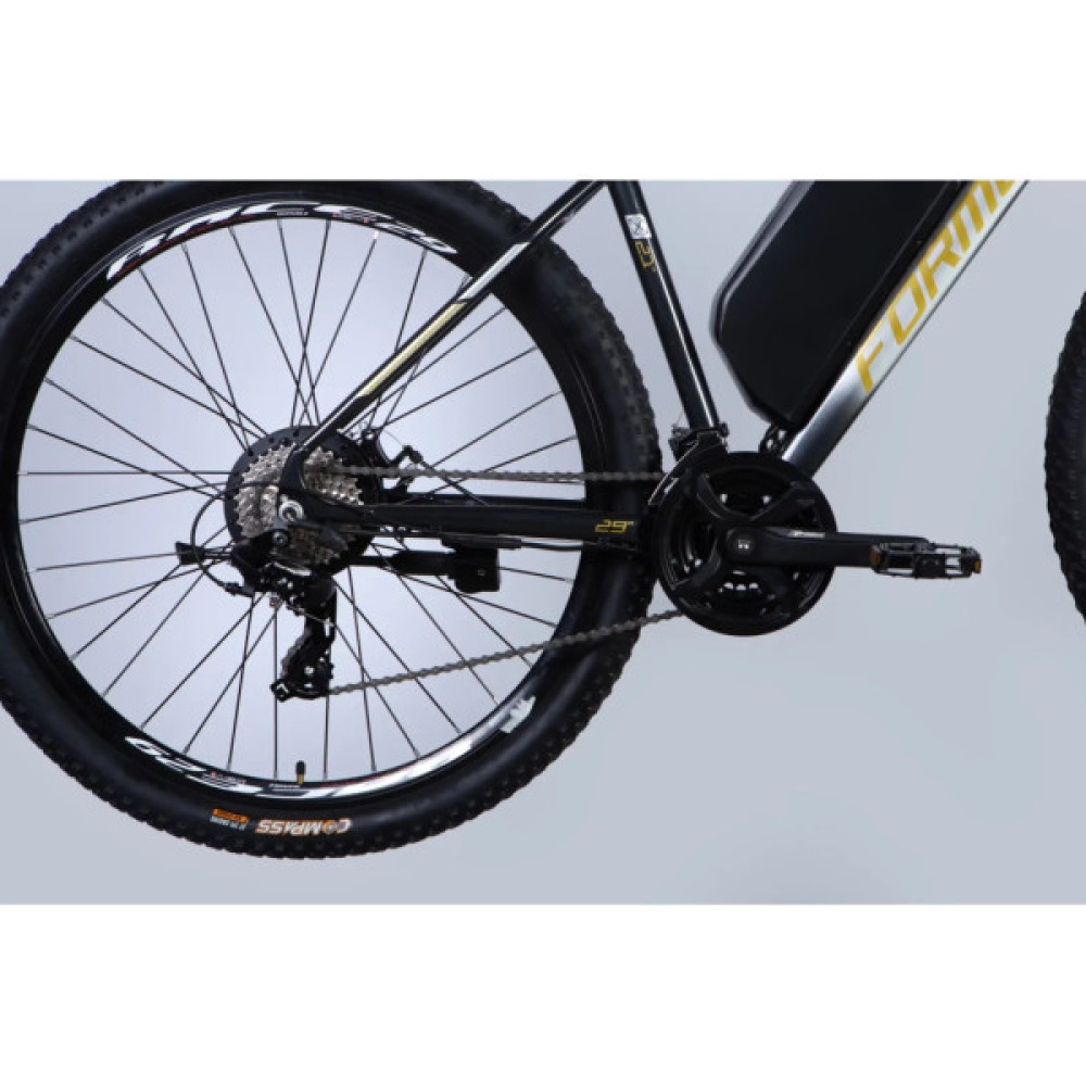 Електровелосипед Formula 29" eF-1 DD CS рама-21" 48B 17.5А*г 500Вт 2026 сріблясто-чорний (ELB-FR-29-256)