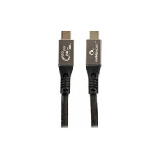 Дата кабель USB-C to USB-C 1.0m USB4 240W 16K60Hz braided Cablexpert (CCBP-USB4.2-CMCM240-1M)