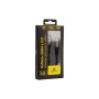 Дата кабель USB-C to USB-C 1.0m USB4 240W 16K60Hz braided Cablexpert (CCBP-USB4.2-CMCM240-1M)