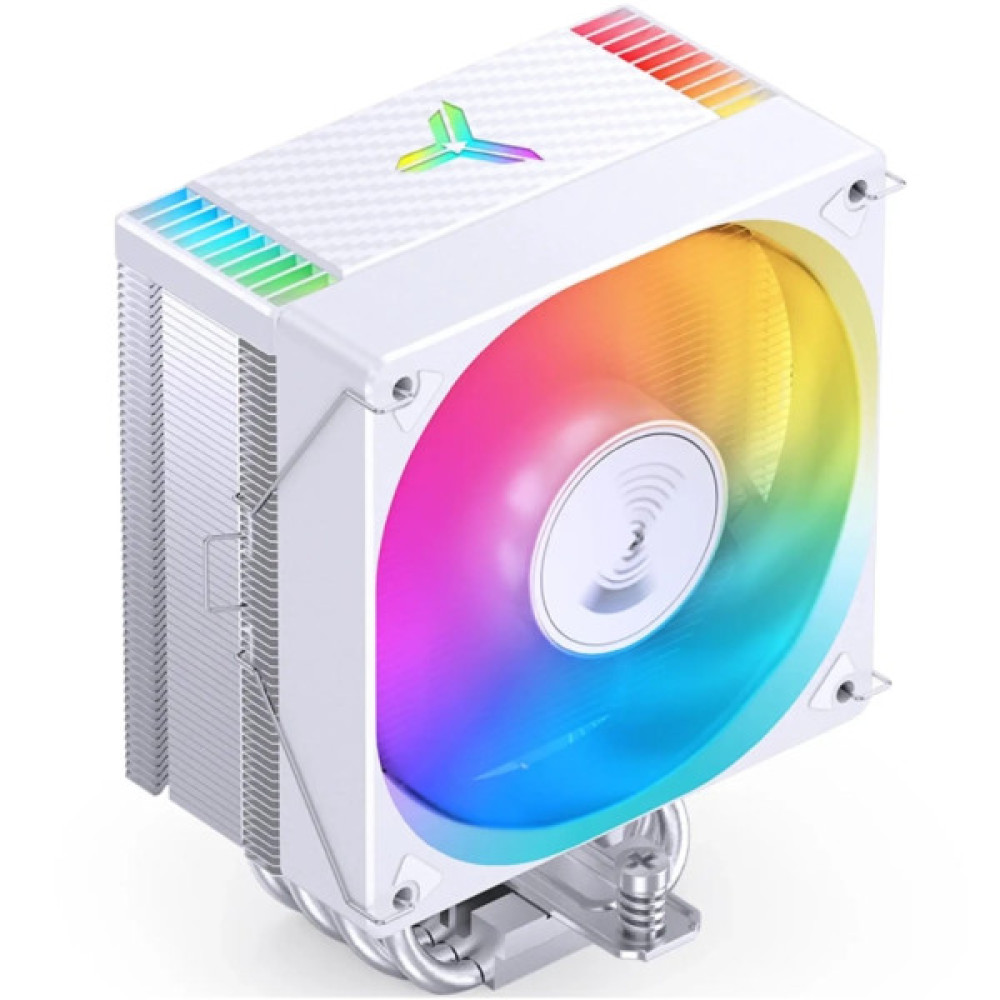 Кулер до процесора JONSBO Процесорний кулер JONSBO CR-1000 MAX ARGB White (120mm/4pin/1500RPM/32Dba/6 тепл (CR-1000 MAX ARGB White)