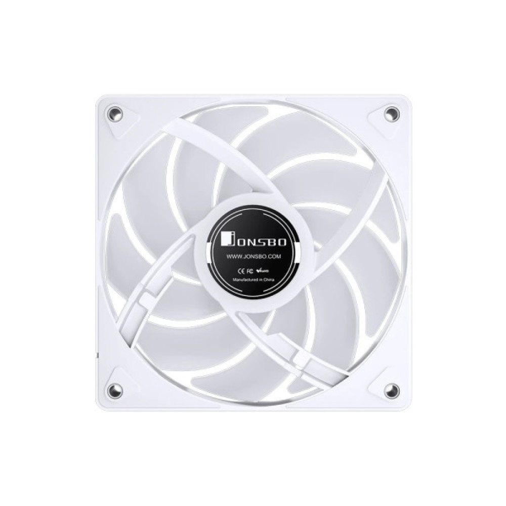 Кулер до процесора JONSBO Процесорний кулер JONSBO CR-1000 MAX ARGB White (120mm/4pin/1500RPM/32Dba/6 тепл (CR-1000 MAX ARGB White)