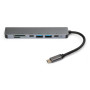 Концентратор Vinga Type-C to 4K HDMI+2*USB3.0+SD+TF+PD+USB-C 3.1 Gen1 aluminium (VCPHTC7AL) Концентратор Vinga Type-C to 4K HDMI+2*USB3.0+SD+TF+PD+USB-C 3.1 Gen1 aluminium (VCPHTC7AL)