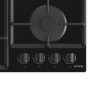 Варильна поверхня Gorenje газова на склі, 60см, чавун, чорний Варильна поверхня Gorenje газова на склі, 60см, чавун, чорний