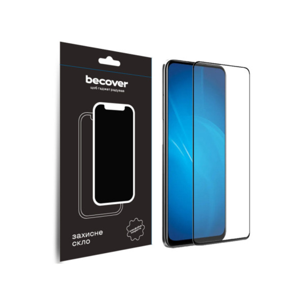 Скло захисне BeCover Infinix Smart 8 Plus (X6526) Black (710652) Скло захисне BeCover Infinix Smart 8 Plus (X6526) Black (710652)