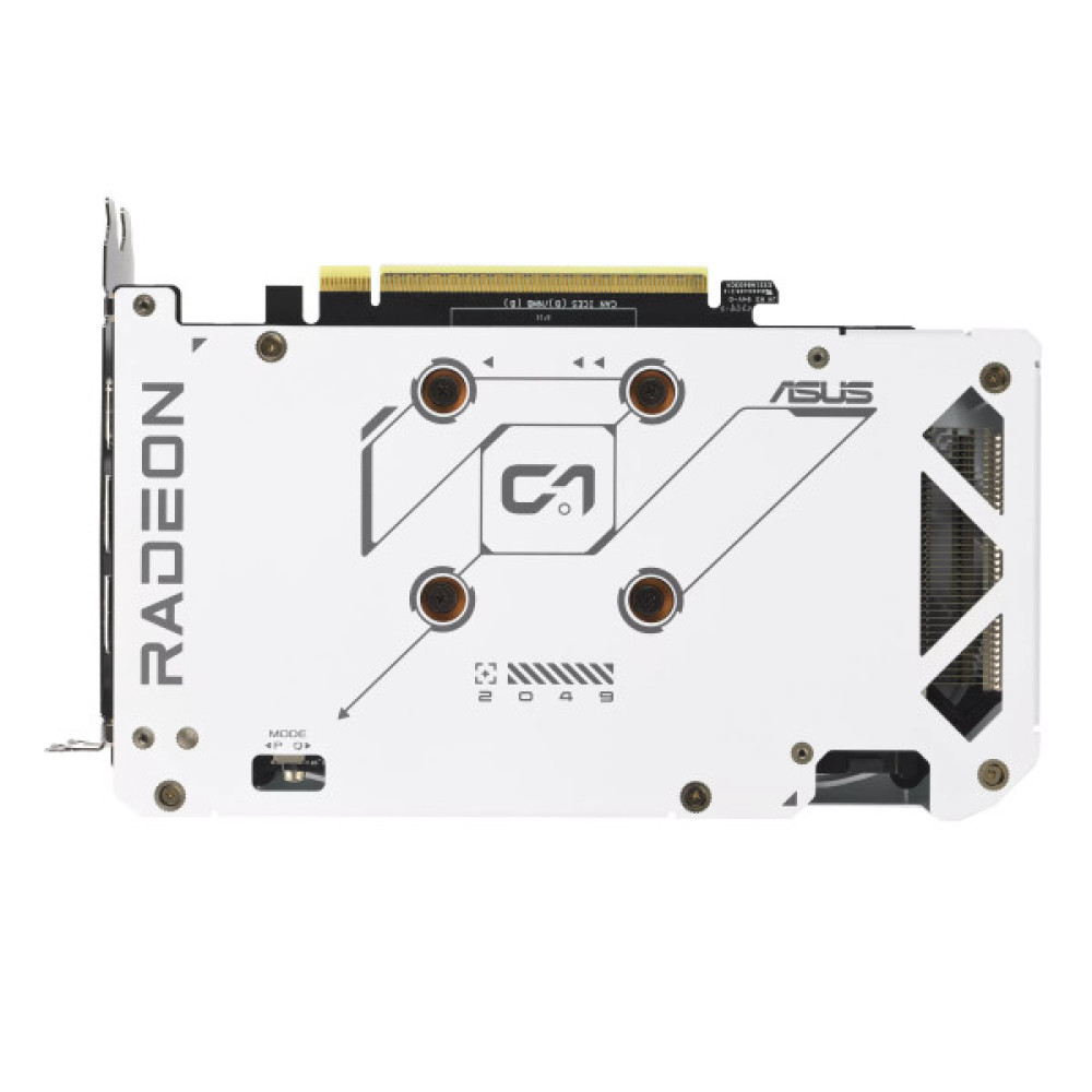 Вiдеокарта ASUS Radeon RX 9060 XT 16GB GDDR6 OC DUAL-RX9060XT-16G-WHITE білий