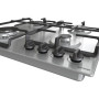 Варильна поверхня Gorenje газова, 60см, чавун, конфорка Wok, нерж Варильна поверхня Gorenje газова, 60см, чавун, конфорка Wok, нерж