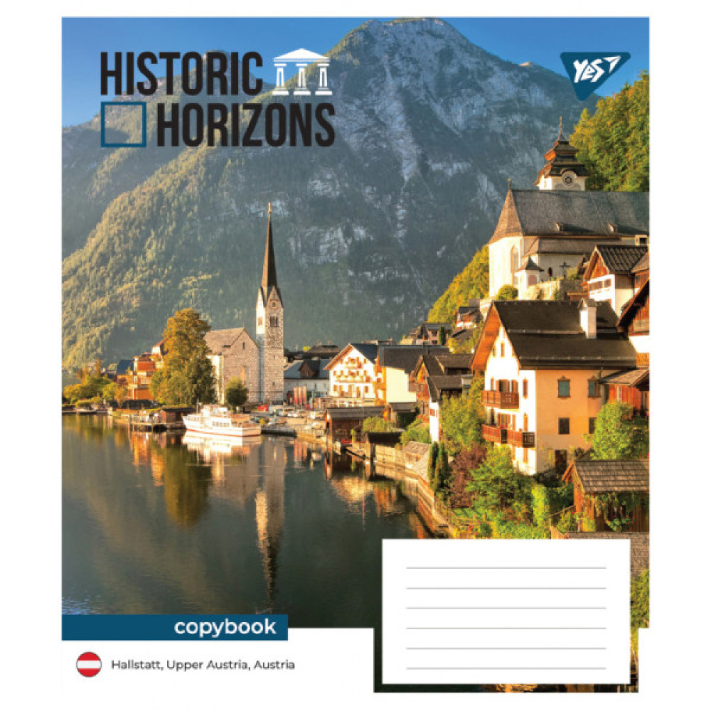 Зошит Yes Historic Horizons А5 36 аркушів клітинка (767883)