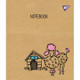 Зошит Yes А5 Sketch Animal Крафт 18 аркушів клітинка (765078) Зошит Yes А5 Sketch Animal Крафт 18 аркушів клітинка (765078)