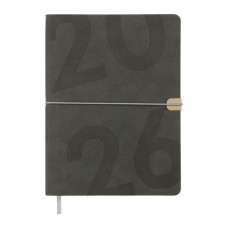 Тижневик Buromax датований 2026 BEST, А5 сірий (BM.2126-09)