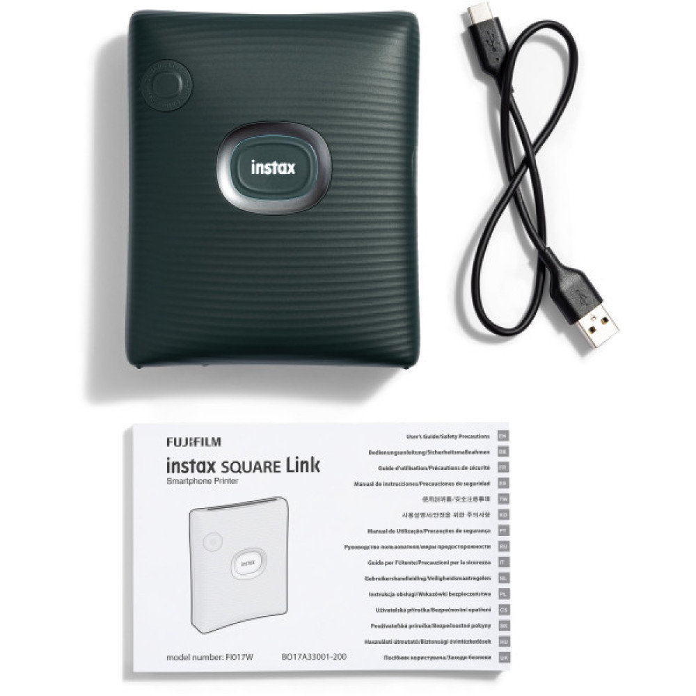 Фотопринтер Fujifilm INSTAX SQ Link Green