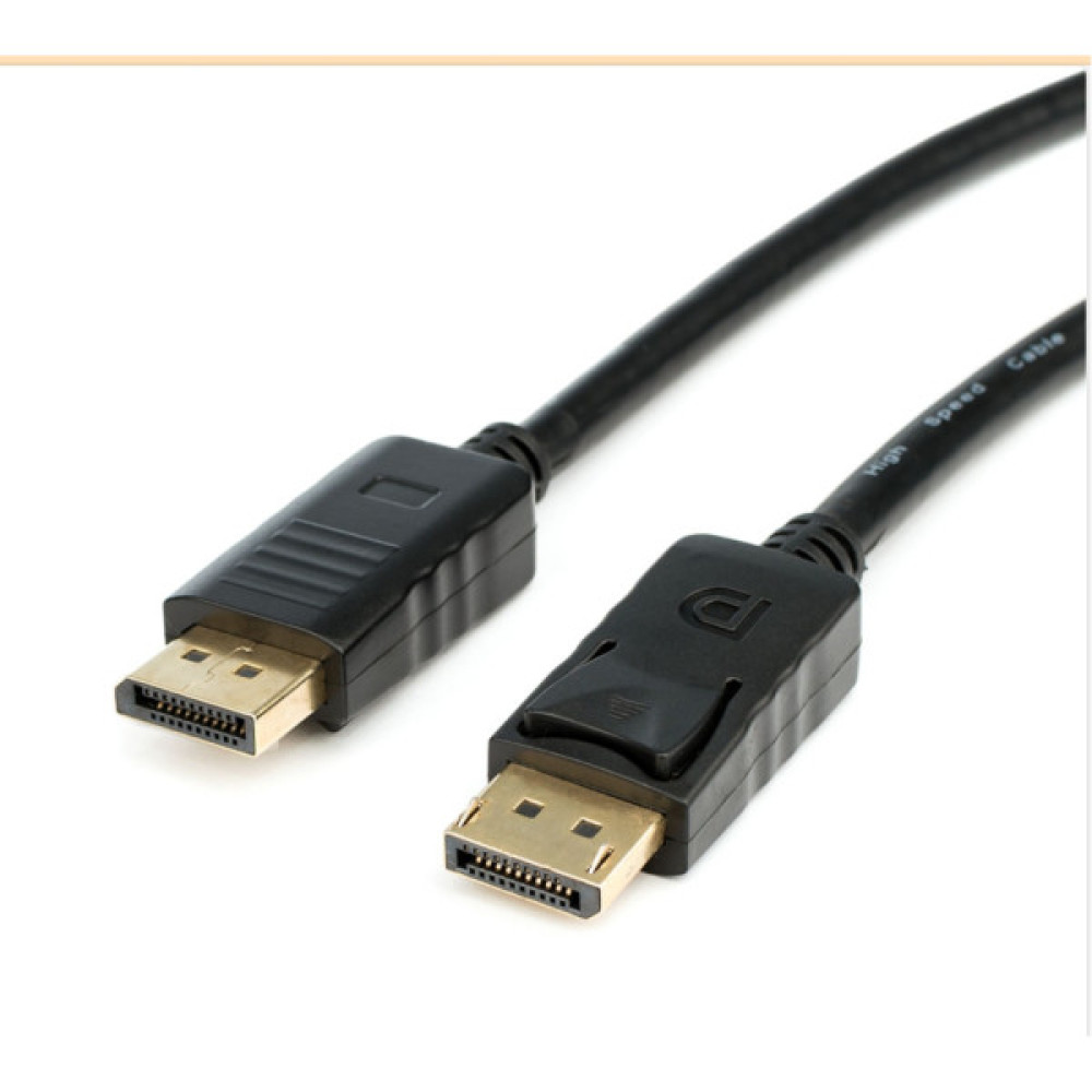 Кабель мультимедійний DisplayPort M to DisplayPort M 5.0m 8K/4K black Atcom (50121)