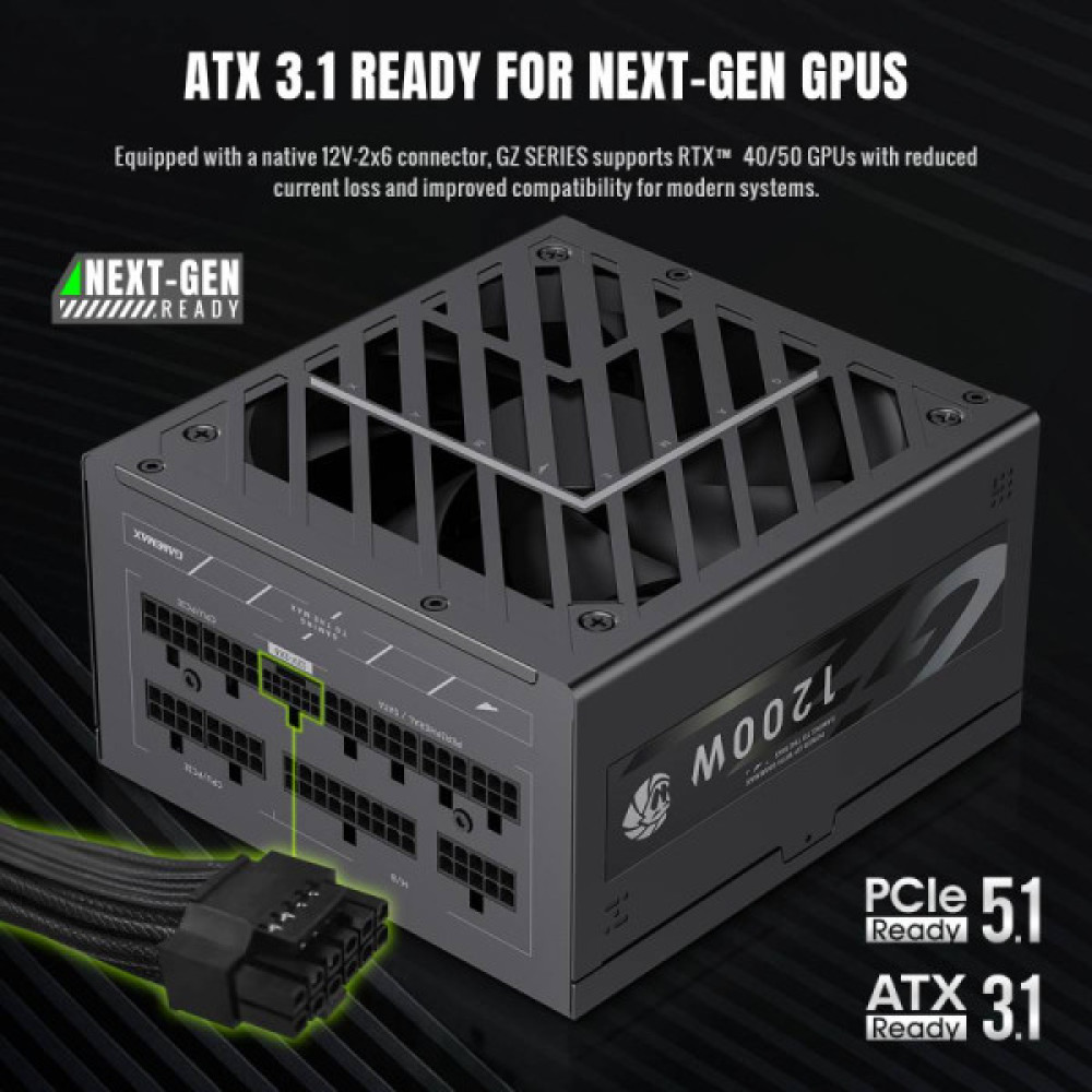 GAMEMAX GZ 1200G BK