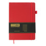 Книга записна Buromax Brief Logo2U 96 аркушів А5 у клітинку червоний (BM.295104-05) Книга записна Buromax Brief Logo2U 96 аркушів А5 у клітинку червоний (BM.295104-05)