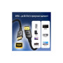 Кабель мультимедійний DisplayPort M to DisplayPort M 1.5m V2.1 16K black ColorWay (CW-CBDP091-BK)