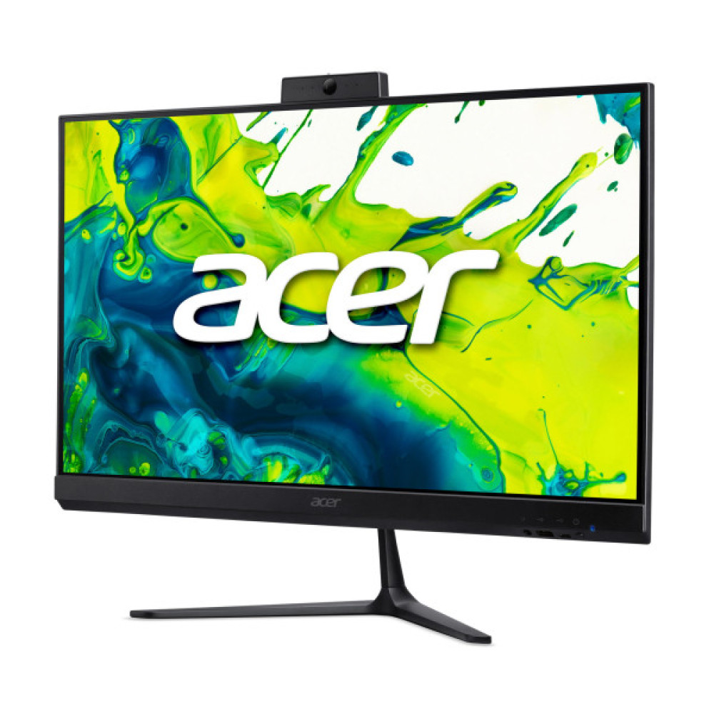 Комп'ютер персональний моноблок Acer Aspire C24-2G 23.8" FHD, Intel 5-120U, 32GB, F1T, UMA, WiFi, кл+м, без ОС, чорний
