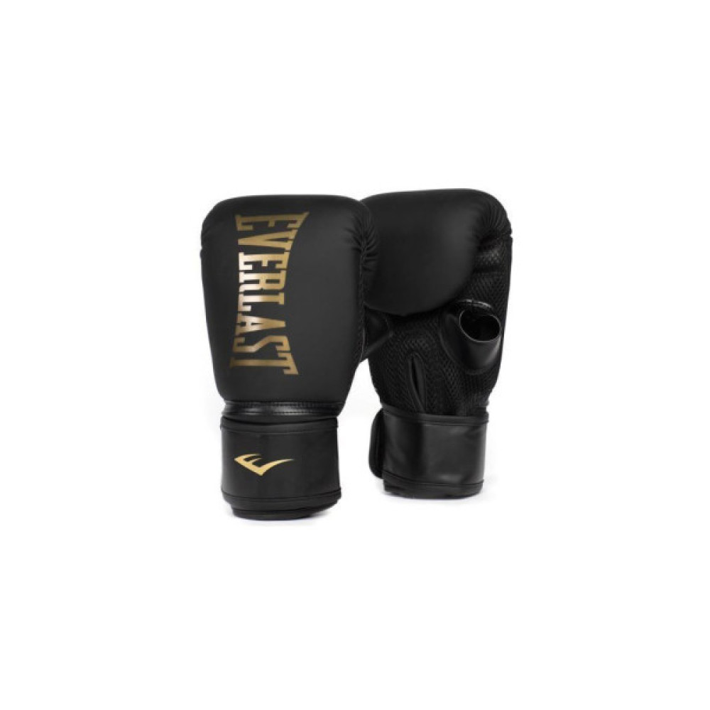 Боксерські рукавички Everlast Cardio Elite Bag Glove P00003319 чорний, золотий S/M (009283624194)
