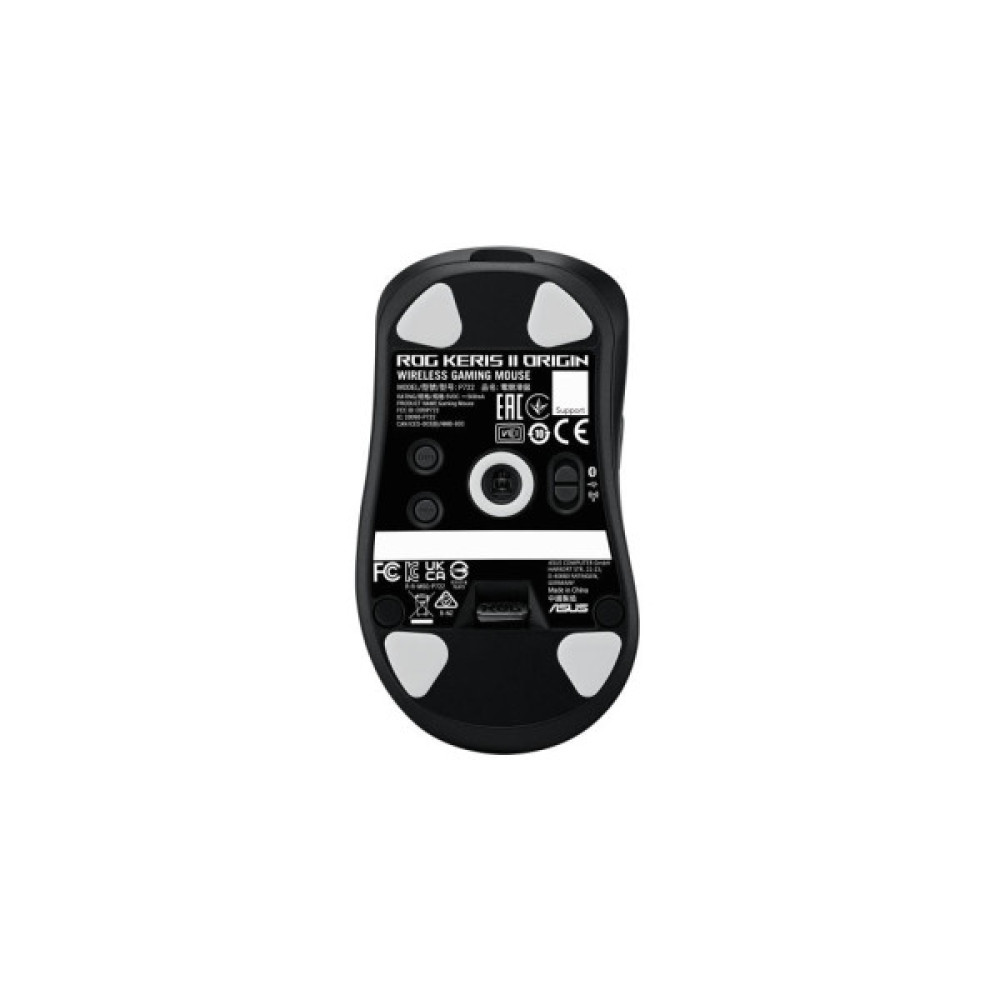 Мишка ASUS ROG Keris II Origin Wireless/Bluetooth/USB Black (90MP04A0-BMUA00)