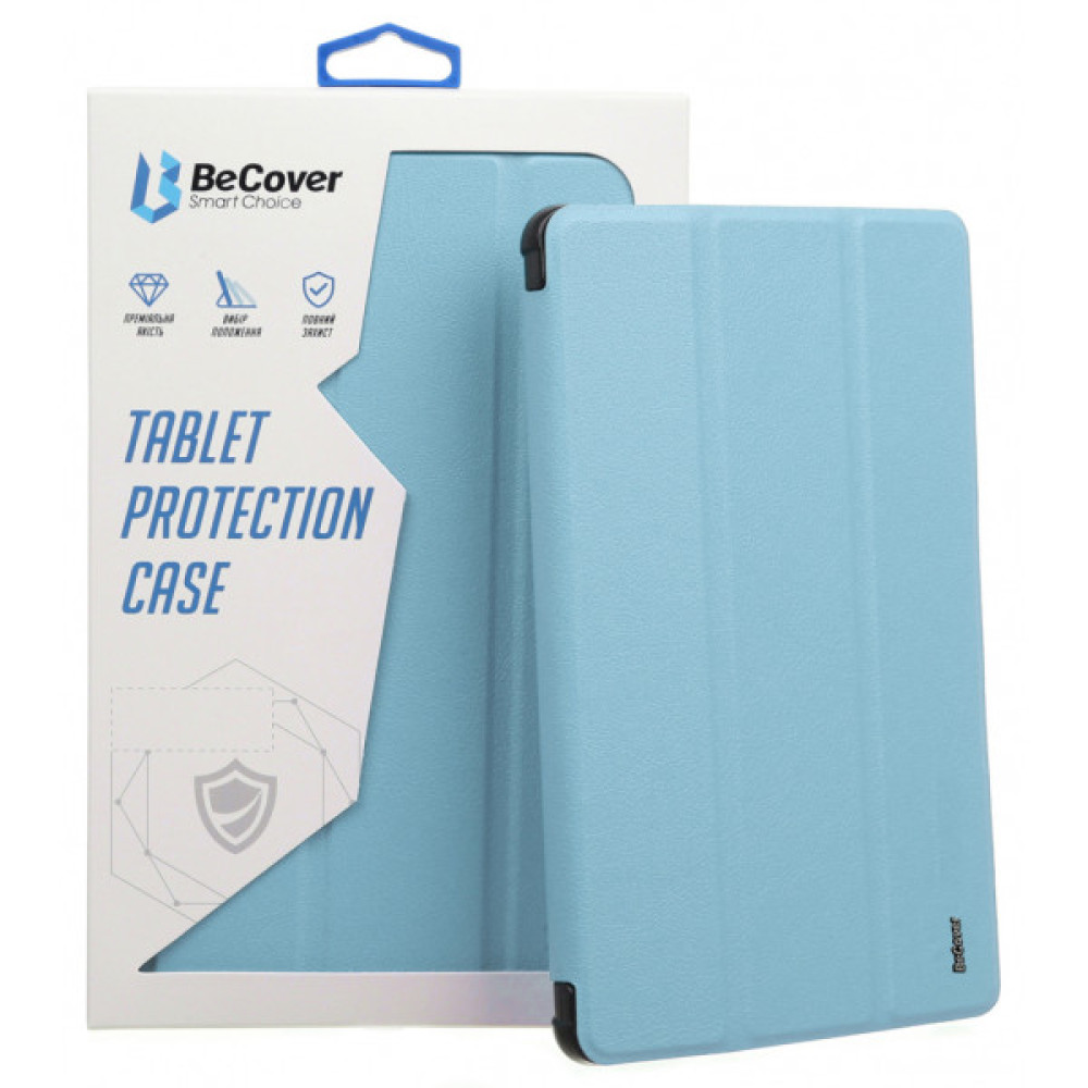 Чохол до планшета BeCover Tri Fold Soft TPU Apple iPad mini 6 2021 Light Blue (706723) Чохол до планшета BeCover Tri Fold Soft TPU Apple iPad mini 6 2021 Light Blue (706723)