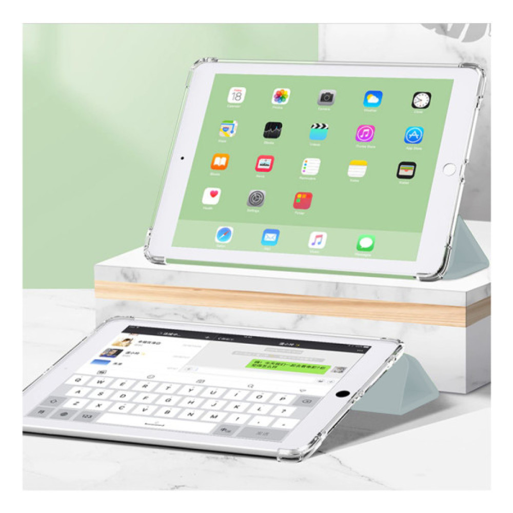 Чохол до планшета BeCover Tri Fold Soft TPU Apple iPad mini 6 2021 Light Blue (706723) Чохол до планшета BeCover Tri Fold Soft TPU Apple iPad mini 6 2021 Light Blue (706723)