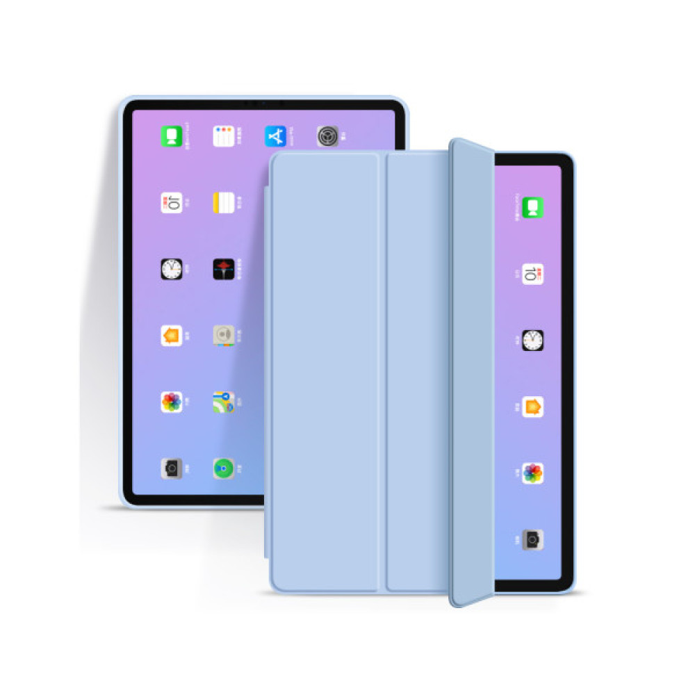Чохол до планшета BeCover Tri Fold Soft TPU Apple iPad mini 6 2021 Light Blue (706723) Чохол до планшета BeCover Tri Fold Soft TPU Apple iPad mini 6 2021 Light Blue (706723)
